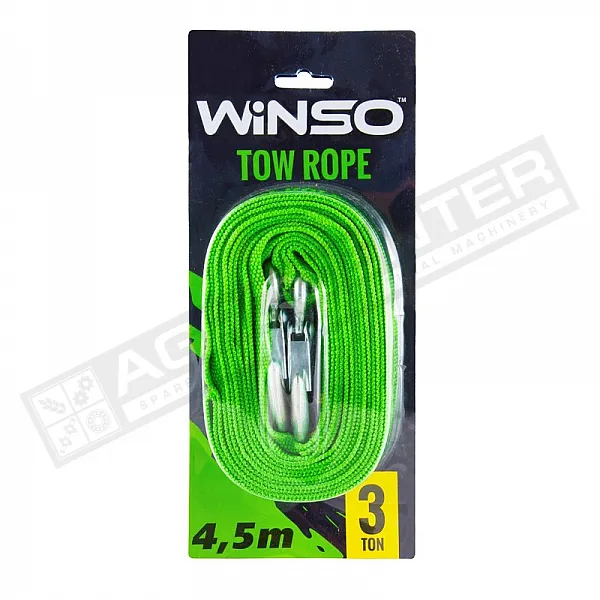 Буксировочный трос 3т, 4.5м WINSO - 1