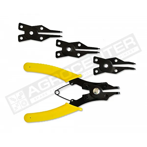Snap ring remover, 150mm+3 attachments Technics (44-629) - 1