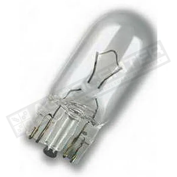 Автолампа W3W 12V 3W безцокольна SCT 202204 2.1x9.5D Wedge - 1