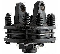 Friction clutch BS4-1700Nm with fork (30.2x106.5) on shaft 1 1 3/8 Z6, 7 category