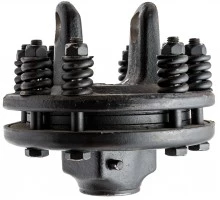 Friction clutch BSI-900Nm with a fork (27x74.6) on a shaft 1 3/8 Z6, 4th category
