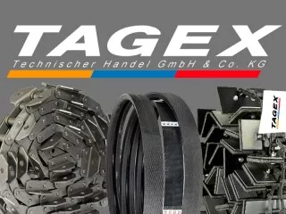 Нове надходження TAGEX:  паси, ланцюги, транспортери, планки елеватора...