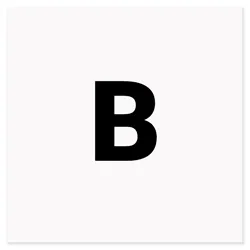 B